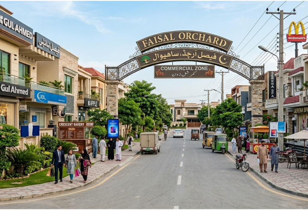 Commercial Area Opens in Phase 1